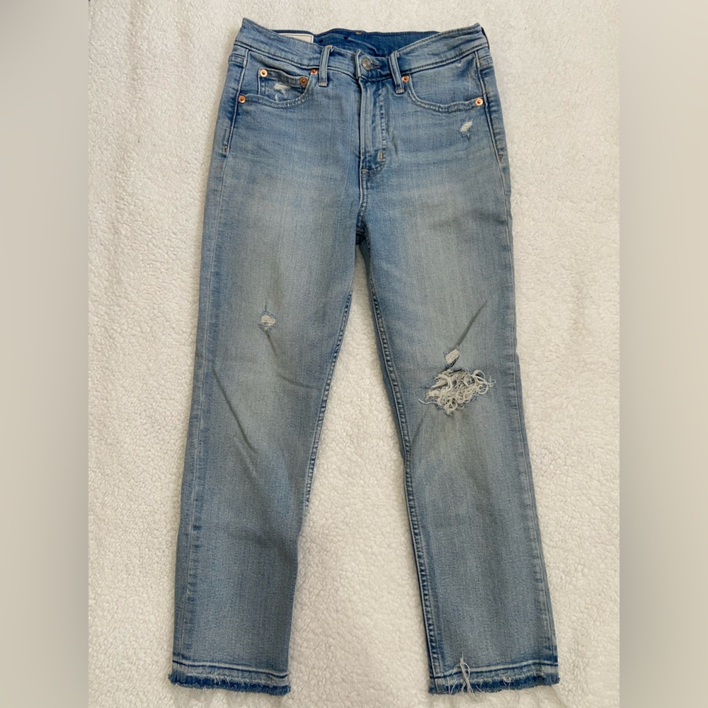 Gap Denim Cigarette High Rise Jeans SIZE 27/4P